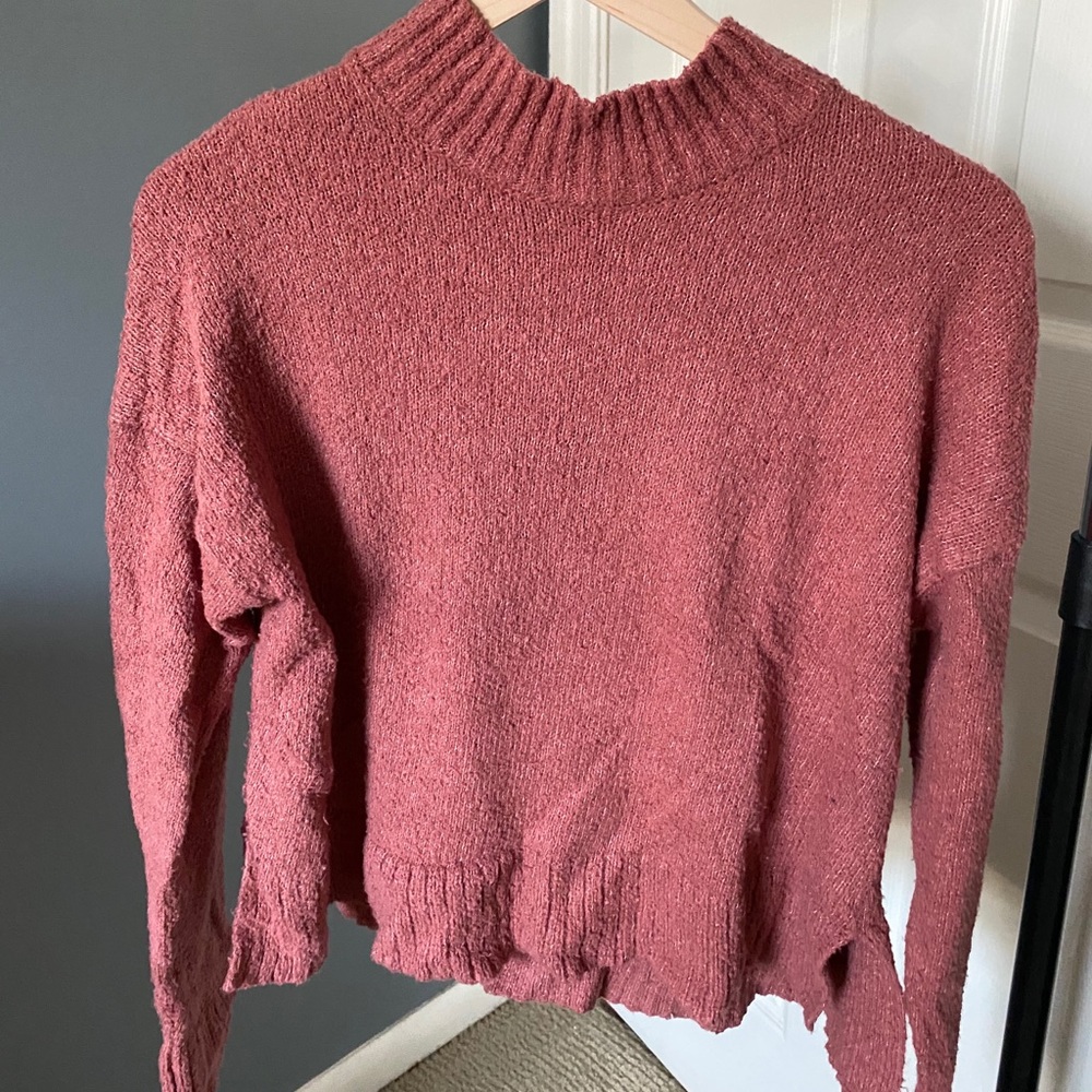 thrifted turtleneck sweater